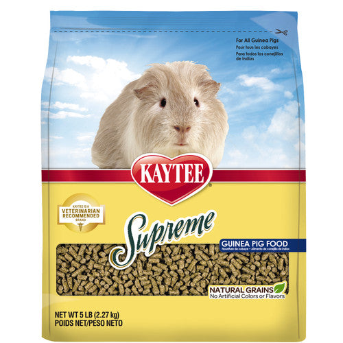 Kaytee Supreme Guinea Pig Food 5 lb - Small - Pet