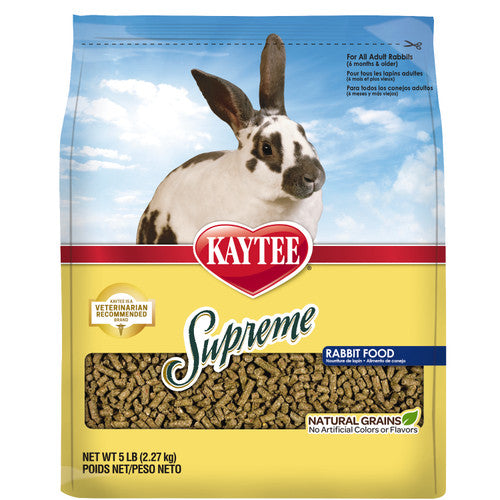 Kaytee Supreme Rabbit Food 5 lb - Small - Pet