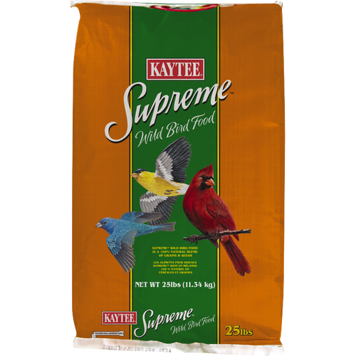 Kaytee Supreme Wild Bird Food 25 Pounds