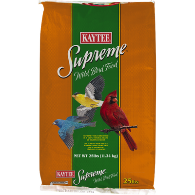 Kaytee Supreme Wild Bird Food 25 Pounds