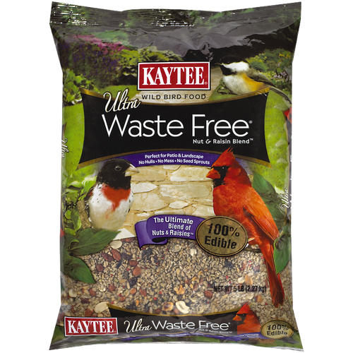 Kaytee Ultra Waste Free Nut & Raisin Blend 5 Pounds - Bird