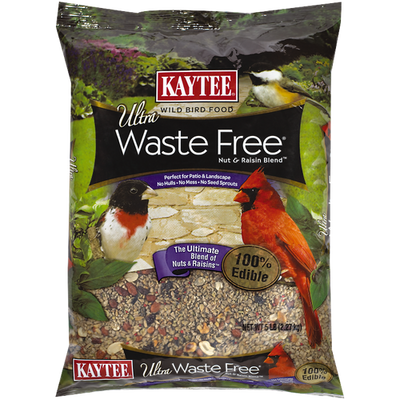 Kaytee Ultra Waste Free Nut & Raisin Blend 5 Pounds - Bird