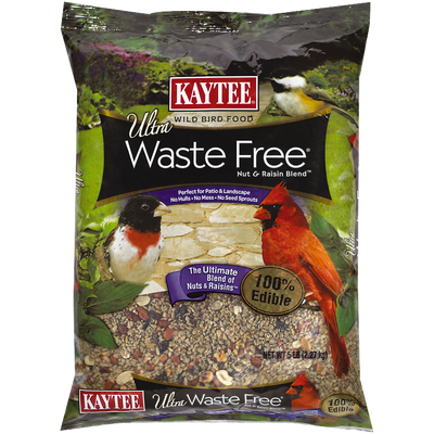 Kaytee Ultra Waste Free Nut & Raisin Blend 5 Pounds