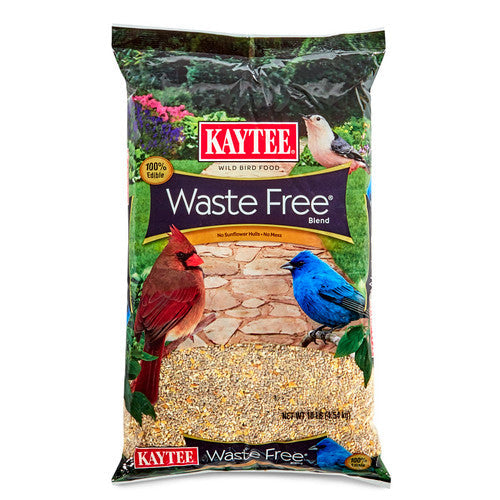 Kaytee Waste Free Blend Wild Bird Food 10 Pounds