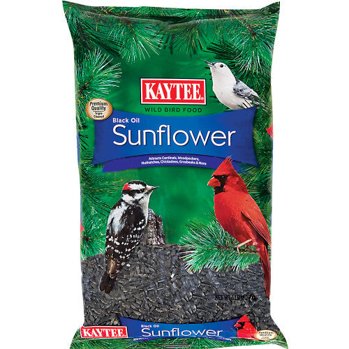 Kaytee Wild Bird Black Oil Sunflower Food 5 Pounds