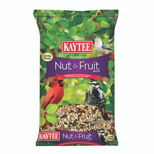 Kaytee Wild Bird Food Nut & Fruit Blend 5 Pounds