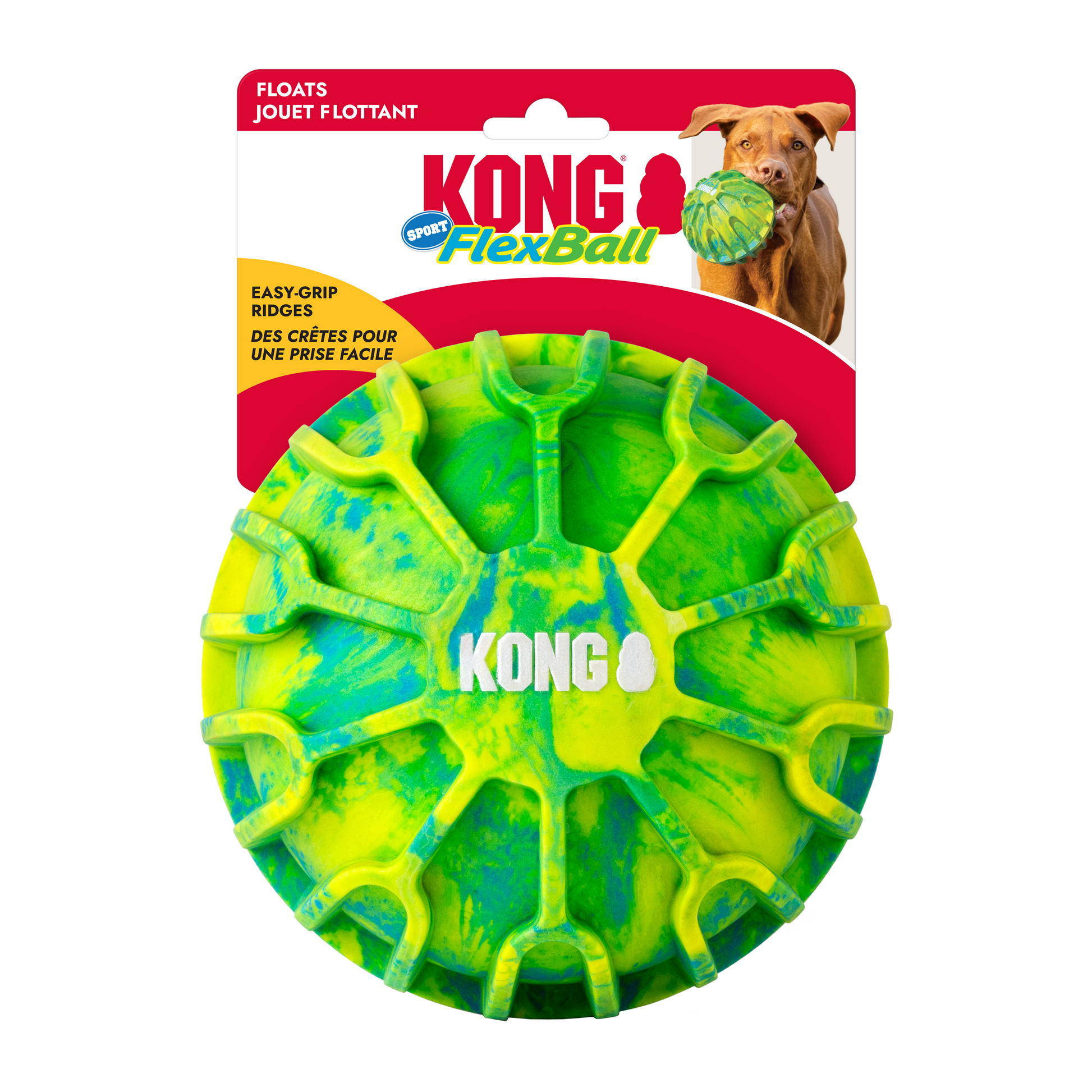 KONG Flexball Sport Ball Dog Toy X-Large 035585533056
