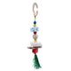 A & E Cages Nibbles Crunchy Bunch Vine Ball Wood & Calcium Small Animal Chew Toy 644472991727