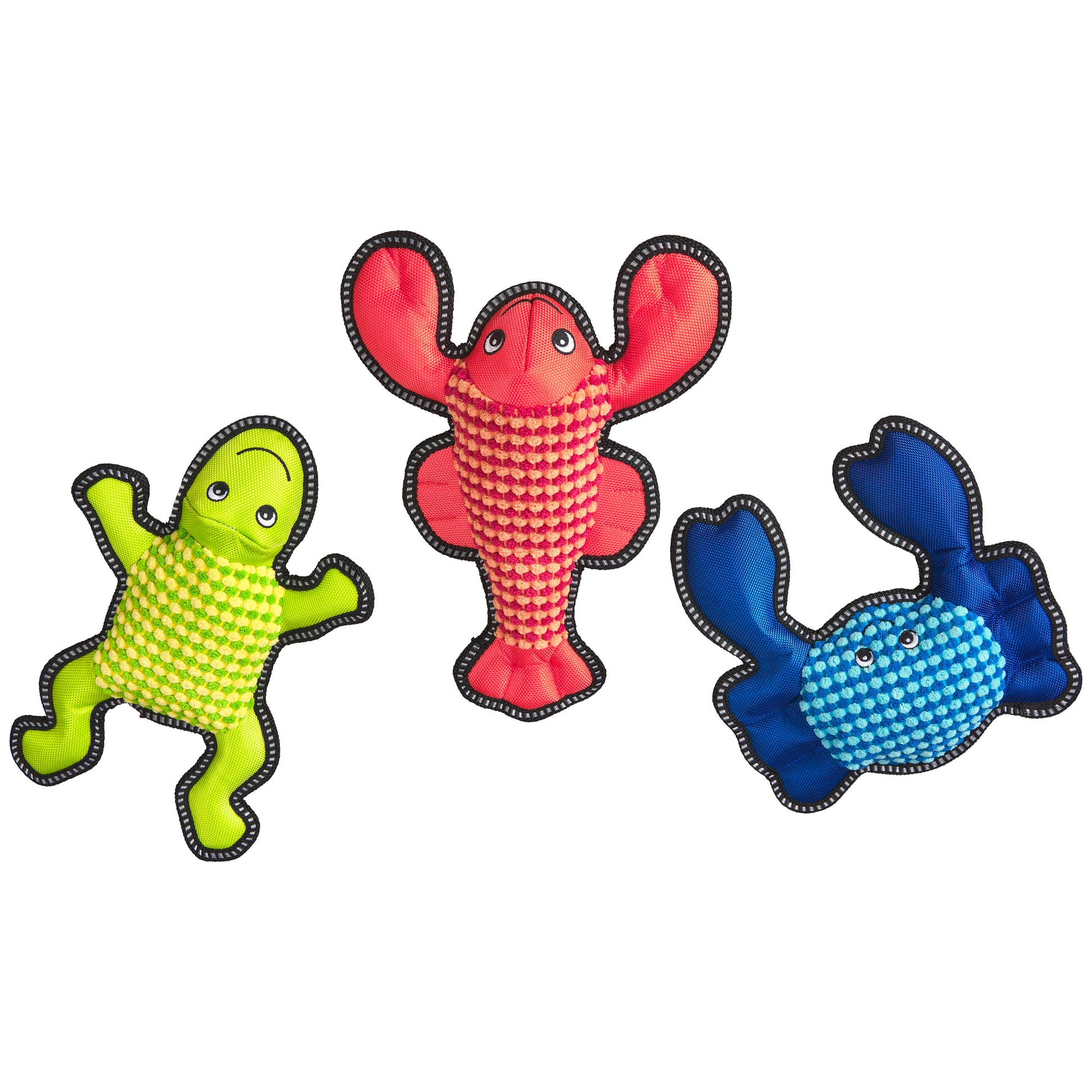 Spot Dura-Fuse Sea Creatures Dog Toy Assorted Color 10 in 077234549247