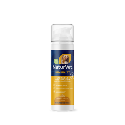 NaturVet Immunity Lickable Supplement for Dogs 6 oz 797801300728