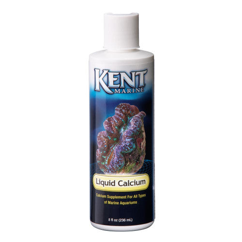 Kent Marine Concentrated Liquid Calcium Bottle 8 Fluid Ounces - Aquarium
