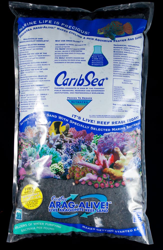 CaribSea Arag-Alive Hawaiian Aquarium Sand 2ea/20 lb 008479007979