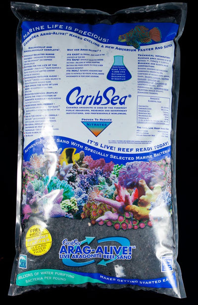 CaribSea Arag-Alive Hawaiian Aquarium Sand 2ea/20 lb 008479007979