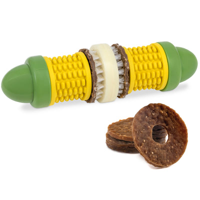 Busy Buddy Cravin’ Corncob Treat Holding Dog Toy Small/Large 729849173156