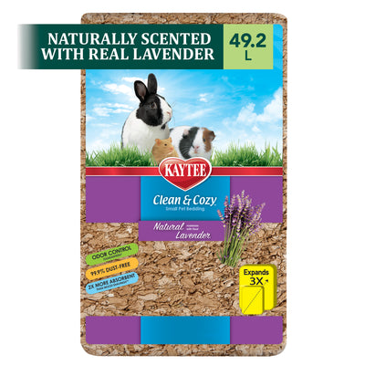 Kaytee Clean & Cozy Natural Bedding with Lavender 49.2 l 071859006277