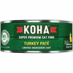 Koha Cat Grain Free 95% Turkey 5.5oz {L+x} C=24 811048021496