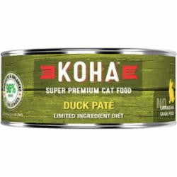 Koha Cat Grain Free 96% Duck 5.5oz {L+x} C=24 811048021205