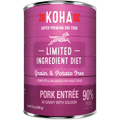 Koha D Lid Gf 90% Prk 13oz{L+x} 811048022301