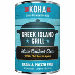 Koha Dog Grain Free Greek Island Stew 12.7oz {L+x} C=12 811048021908