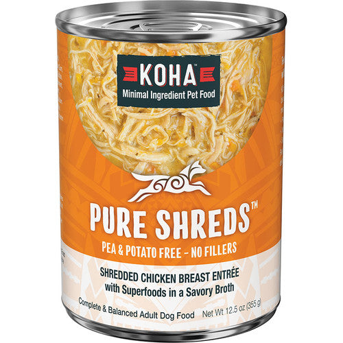 Koha Dog Grain Free Shredded Chicken 12.5oz