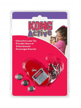 KONG Active Laser 2 Cat Toy Red One Size