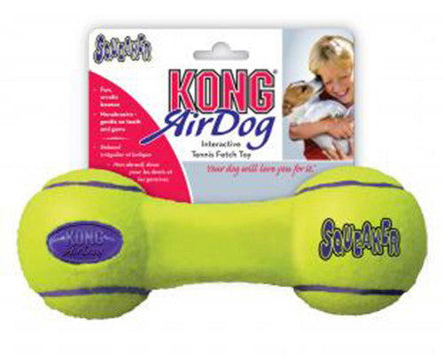 KONG Air Dog Squeaker Dumbbell Toy LG