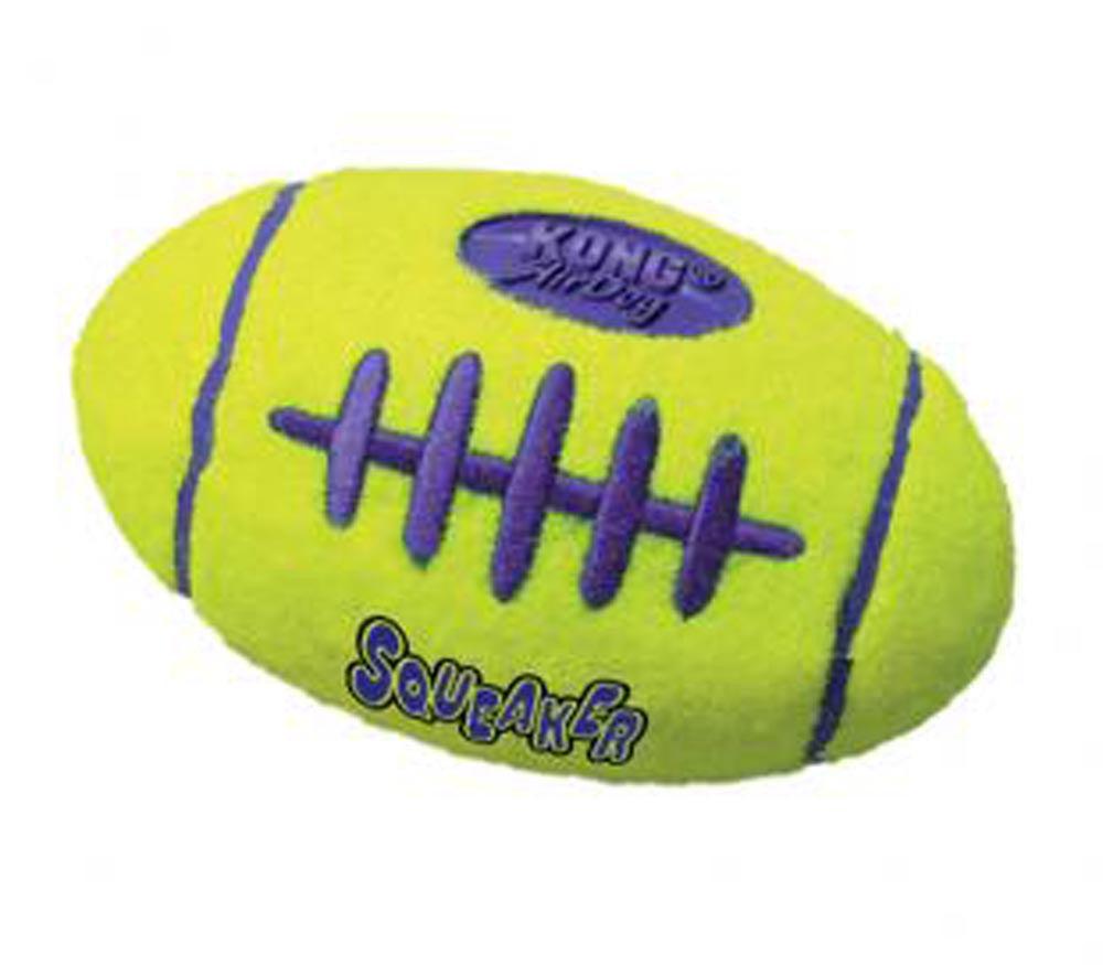 KONG Air Dog Squeaker Football Dog Toy SM