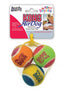 KONG Air Dog Squeaker Toy Birthday Balls Assorted 3pk MD