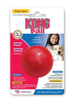 KONG Ball Dog Toy Red SM