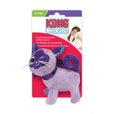 KONG Crackles Winz Catnip Toy Purple One Size - Cat