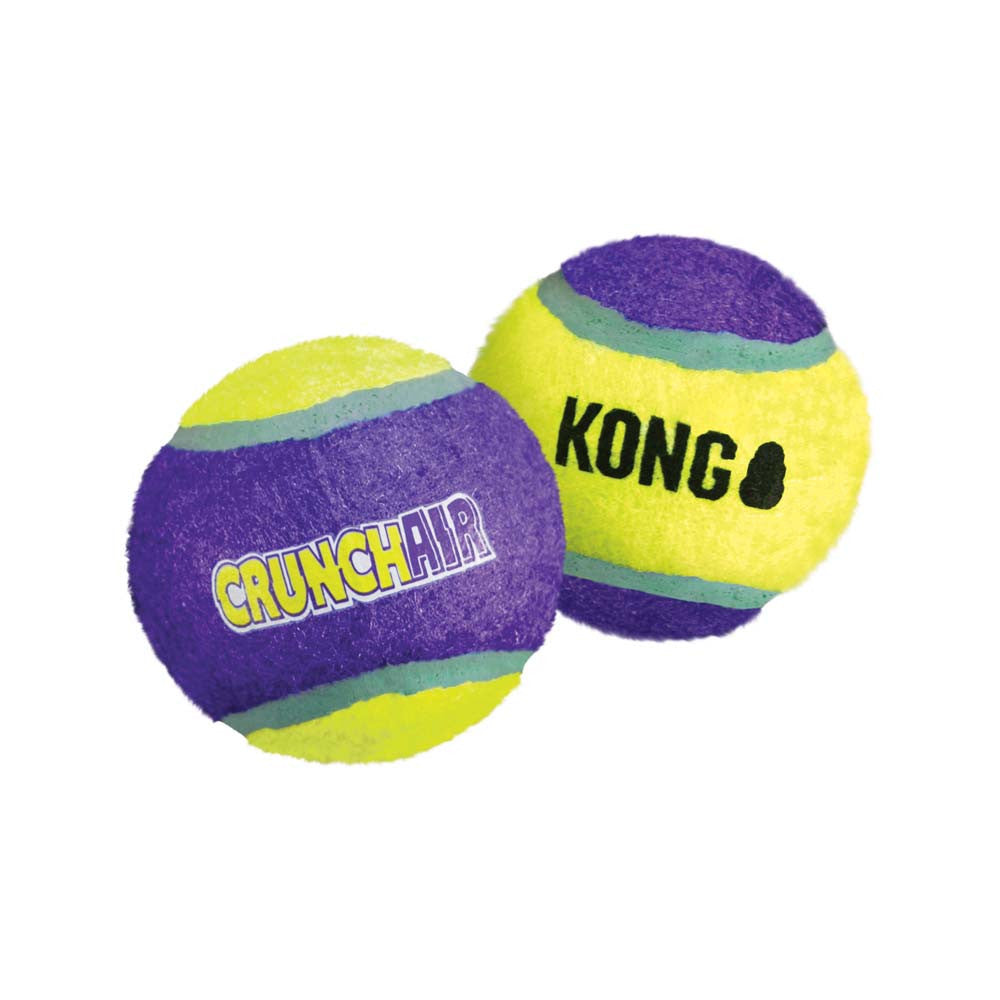 KONG Crunch Air Balls Dog Toy Purple MD Bulk