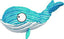 KONG Cuteseas Whale Large {L + 1x} 292578 - Dog