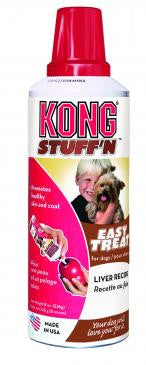 KONG Easy Treat Paste Dog Treat Chicken Liver 8 oz
