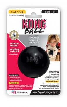 KONG Extreme Ball Dog Toy Black SM