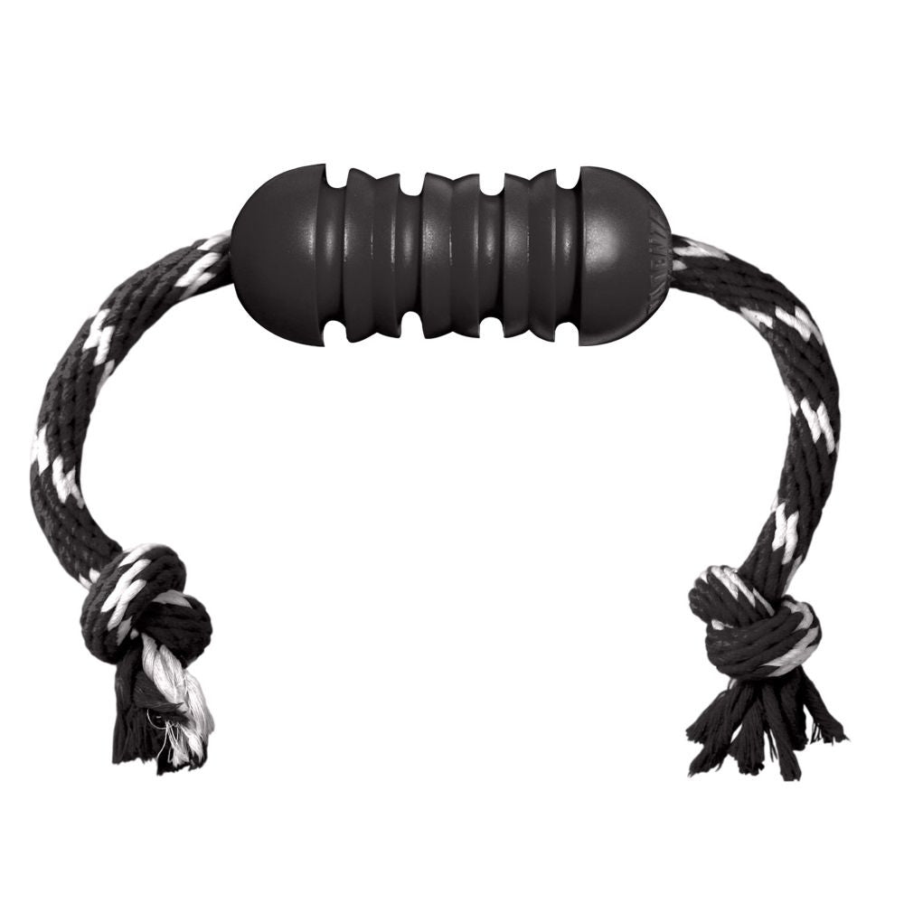KONG Extreme Dental with Rope Dog Toy Black MD