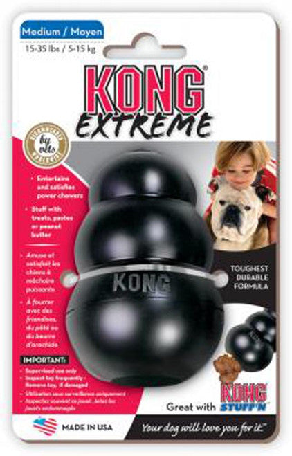 KONG Extreme Dog Toy Black MD