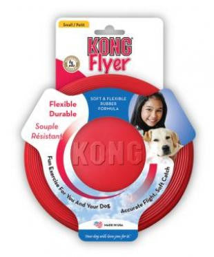 KONG Flyer Dog Toy Red LG