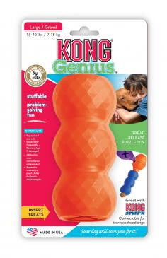 KONG Genius Mike Dog Toy Assorted LG