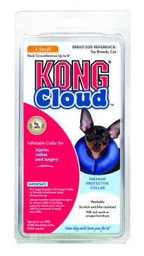KONG Inflatable E - Collar Blue XXS - Dog