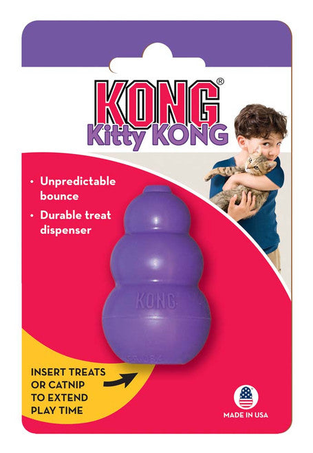 KONG Kitty Catnip Toy Purple One Size - Cat