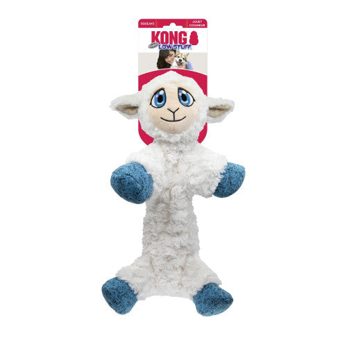 KONG Low Stuff Flopzie Lamb Dog Toy MD