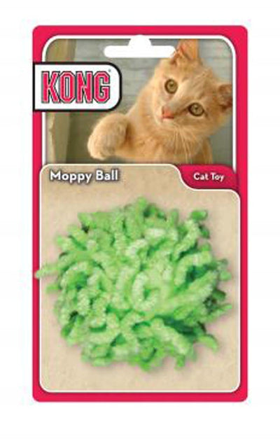 KONG Moppy Ball Cat Toy Assorted One Size