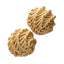 KONG Natural Straw Ball Catnip Toy Beige One Size 2 Pack