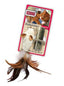 KONG Refillable Feather Mouse Catnip Cat Toy White One Size