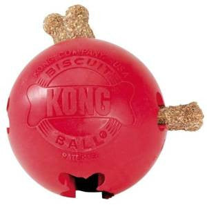 KONG Small Biscuit Ball {L+b}292031 035585111377