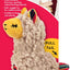 KONG Softies Buzzy Llama Catnip Toy Beige One Size