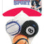 KONG Sport Balls Dog Toy Assorted 3pk MD