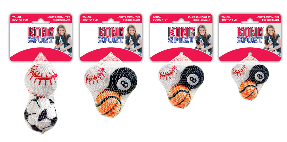 KONG Sport Balls Dog Toy Assorted XXS