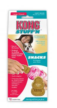 KONG Stuff’N Snacks Puppy Treats Chicken Liver LG 12oz - Dog