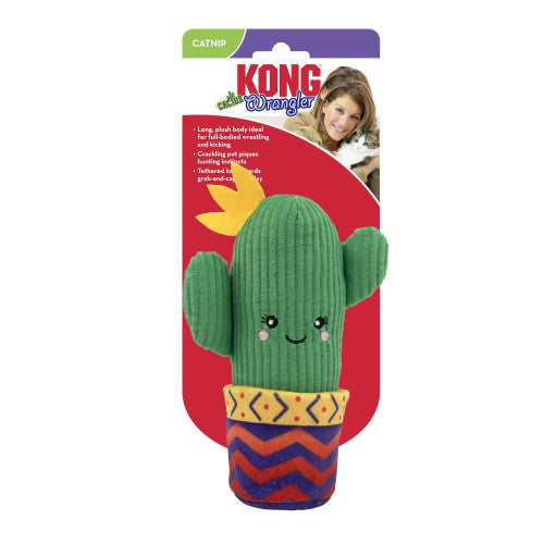KONG Wrangler Cactus Catnip Cat Toy One Size